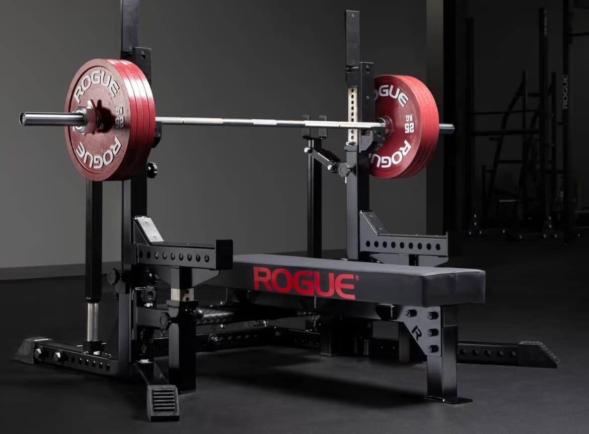 Rogue Combo Rack at Resistance Strength Allentown gym