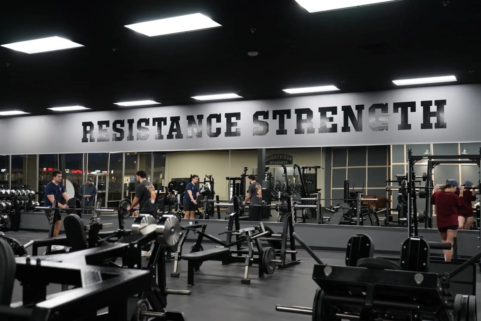 Resistance Strength 24/7 gym floor in Allentown PA