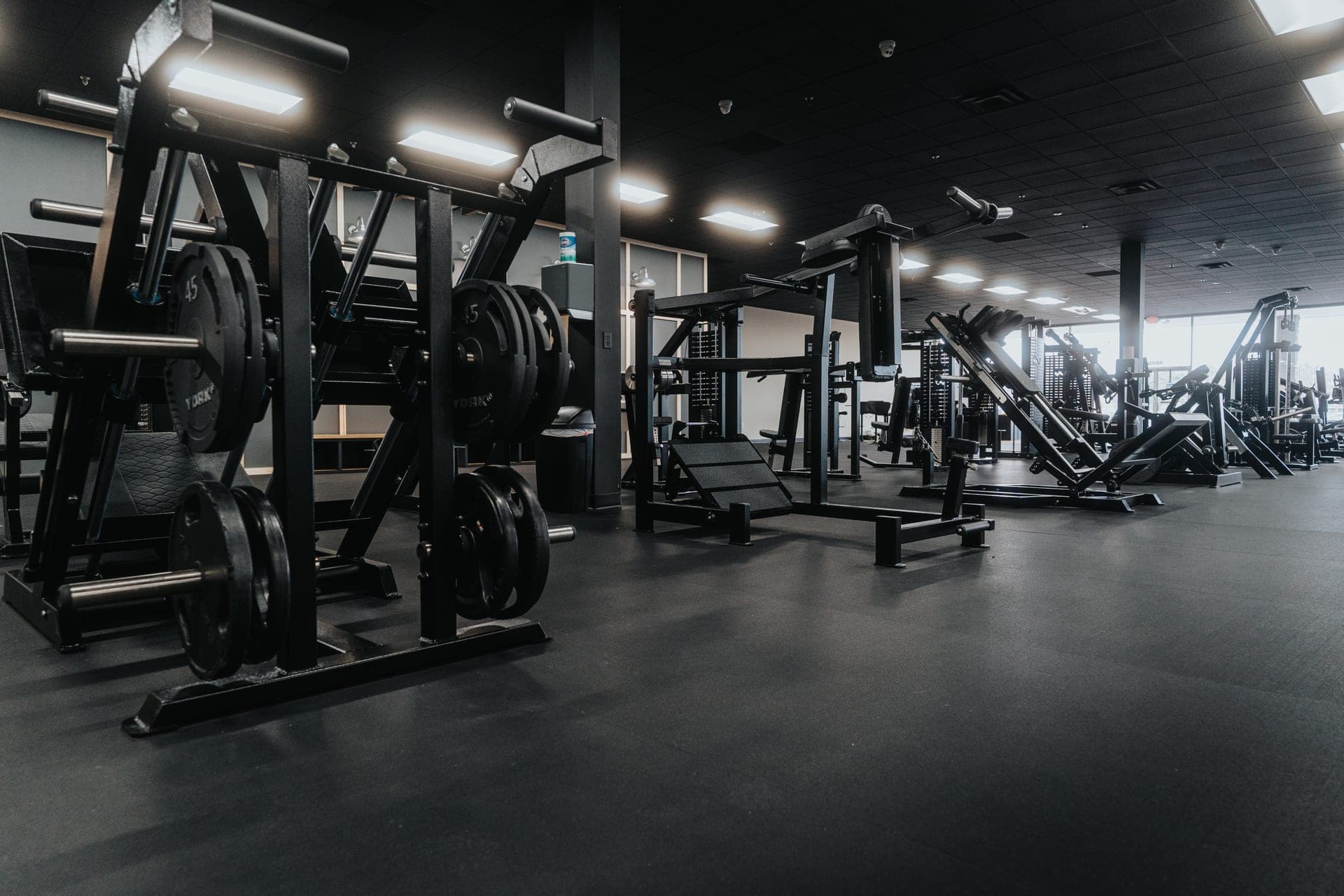 Watson strength machines and cable stations at Resistance Strength gym in Allentown PA